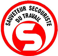 Logo sauveteur secouriste du travail